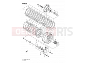 SUZUKI DL1000 K9 (2009) V-Strom (E02,E19,E24) 22 - CLUTCH
