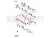 SUZUKI DL1000 K9 (2009) V-Strom (E02,E19,E24) 23 - TRANSMISSION