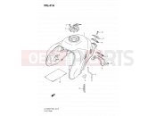 SUZUKI DL1000 K9 (2009) V-Strom (E02,E19,E24) 41A - FUEL TANK (MODEL K9/L0)