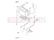 SUZUKI DL1000 K9 (2009) V-Strom (E02,E19,E24) 28 - BATTERY