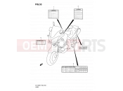 SUZUKI DL1000 K9 (2009) V-Strom (E02,E19,E24) 53 - LABEL