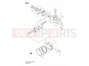 SUZUKI DL1000 K9 (2009) V-Strom (E03,E28,E33) 7 - CRANKSHAFT