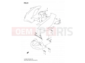 SUZUKI DL1000 K9 (2009) V-Strom (E03,E28,E33) 51 - SIDE COWL INSTALLATION PARTS