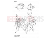 SUZUKI DL1000 L0 (2010) V-Strom (E03,E28,E33) 6 - CRANKCASE COVER