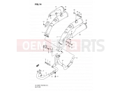 SUZUKI DL1000 L0 (2010) V-Strom (E03,E28,E33) 14 - MUFFLER