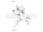 SUZUKI DL1000 L0 (2010) V-Strom (E03,E28,E33) 17 - OIL COOLER
