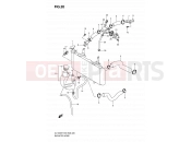 SUZUKI DL1000 L0 (2010) V-Strom (E03,E28,E33) 20 - RADIATOR HOSE