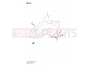 SUZUKI DL1000 L0 (2010) V-Strom (E03,E28,E33) 43 - FRONT FENDER