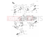 KAWASAKI 2026 34 Footrests