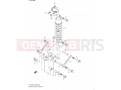 SUZUKI DL1000 L1 (2011) V-Strom (E03,E28,E33) 62 - REAR CUSHION LEVER