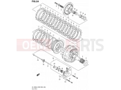 SUZUKI DL1000 L2 (2012) V-Strom (E03,E28,E33) 24 - CLUTCH