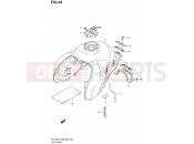 SUZUKI DL1000 L2 (2012) V-Strom (E03,E28,E33) 44 - FUEL TANK (DL1000L2 E33)