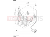 SUZUKI DL1000 L2 (2012) V-Strom (E03,E28,E33) 33 - HEADLAMP