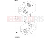 SUZUKI DL1000 L2 (2012) V-Strom (E03,E28,E33) 34 - TURNSIGNAL LAMP