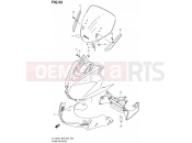 SUZUKI DL1000 L2 (2012) V-Strom (E03,E28,E33) 53 - COWLING BODY