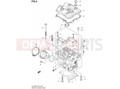 SUZUKI DL1000 L2 (2012) V-Strom (E24) 3 - REAR CYLINDER HEAD