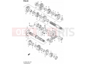 SUZUKI DL1000 L2 (2012) V-Strom (E24) 23 - TRANSMISSION