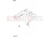 SUZUKI DL1000 L2 (2012) V-Strom (E24) 41 - FRAME COVER