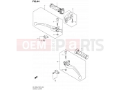 SUZUKI DL1000 L2 (2012) V-Strom (E24) 44 - HANDLE LEVER