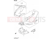SUZUKI DL1000 L2 (2012) V-Strom (E24) 49 - SIDE COWLING