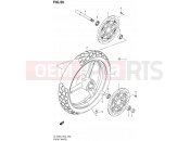 SUZUKI DL1000 L2 (2012) V-Strom (E24) 56 - FRONT WHEEL