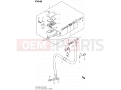 SUZUKI DL1000 L2 (2012) V-Strom (E24) 60 - CLUTCH MASTER CYLINDER