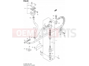 SUZUKI DL1000 L2 (2012) V-Strom (E24) 65 - REAR MASTER CYLINDER