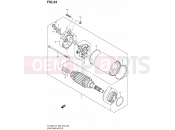 SUZUKI DL1000A L4 (2014) V-Strom (E03,E28,E33) 24 - STARTING MOTOR