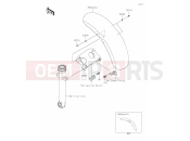 KAWASAKI 2025 35 Front Fender(s)