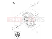 KAWASAKI 2025 39 Front Hub