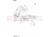 SUZUKI DL1000A L4 (2014) V-Strom (E03,E28,E33) 65 - REAR FENDER