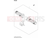 SUZUKI DL1000A L4 (2014) V-Strom (E03,E28,E33) 89 - GRIP HEATER SET (OPTIONAL)
