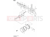 SUZUKI DL1000A L4 (2014) V-Strom (E14) 7 - CRANKSHAFT