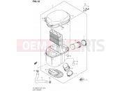 SUZUKI DL1000A L4 (2014) V-Strom (E14) 12 - AIR CLEANER