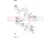 SUZUKI DL1000A L4 (2014) V-Strom (E14) 36 - FOOTREST