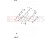 SUZUKI DL1000A L4 (2014) V-Strom (E14) 42 - FRAME COVER