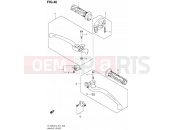 SUZUKI DL1000A L4 (2014) V-Strom (E14) 46 - HANDLE LEVER