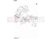 SUZUKI DL1000A L4 (2014) V-Strom (E14) 47 - REAR FENDER