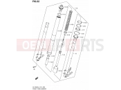 SUZUKI DL1000A L4 (2014) V-Strom (E14) 52 - FRONT FORK DAMPER