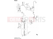 SUZUKI DL1000A L4 (2014) V-Strom (E14) 64 - REAR MASTER CYLINDER