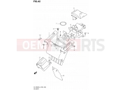 SUZUKI DL1000A L4 (2014) V-Strom (E24) 42 - HOLDER