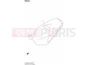 SUZUKI DL1000A L4 (2014) V-Strom (E24) 67 - HIGH SEAT (OPTIONAL)