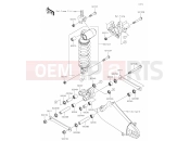 KAWASAKI NINJA ZX-6R (ZX636JSFAN) 32 Suspension/Shock Absorber