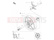 KAWASAKI NINJA ZX-6R (ZX636JSFAN) 38 Front Hub