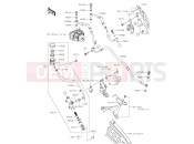 KAWASAKI NINJA ZX-6R (ZX636JSFAN) 44 Rear Master Cylinder