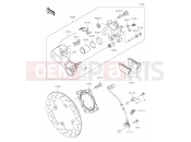 KAWASAKI NINJA ZX-6R (ZX636JSFAN) 45 Rear Brake