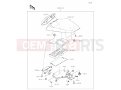KAWASAKI NINJA ZX-6R (ZX636JSFAN) 72 Accessory(Pillion Seat Cover)