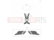 KAWASAKI NINJA ZX-6R (ZX636JSFAN) 74 Accessory(Decals)