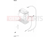 SUZUKI DL1000A L4 (2014) V-Strom (E99) 25 - BATTERY