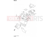 SUZUKI DL1000A L4 (2014) V-Strom (E99) 43 - HOLDER